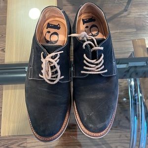 1901 SUEDE NAVY LACE UP SHOE